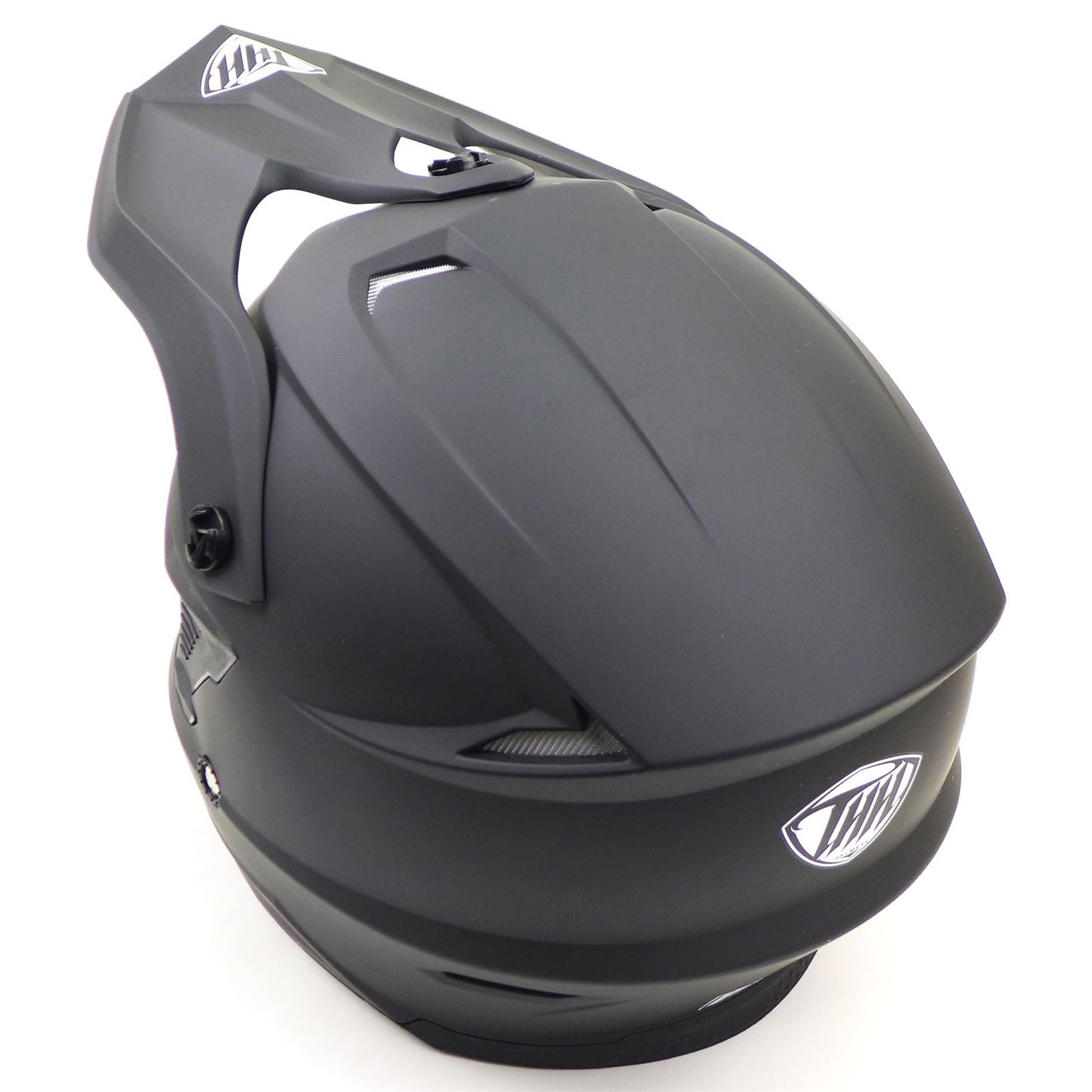 THH Helmets T730X Solid Helmet - Flat Black - Small OPEN BOX [MPN: 647967]_1396235