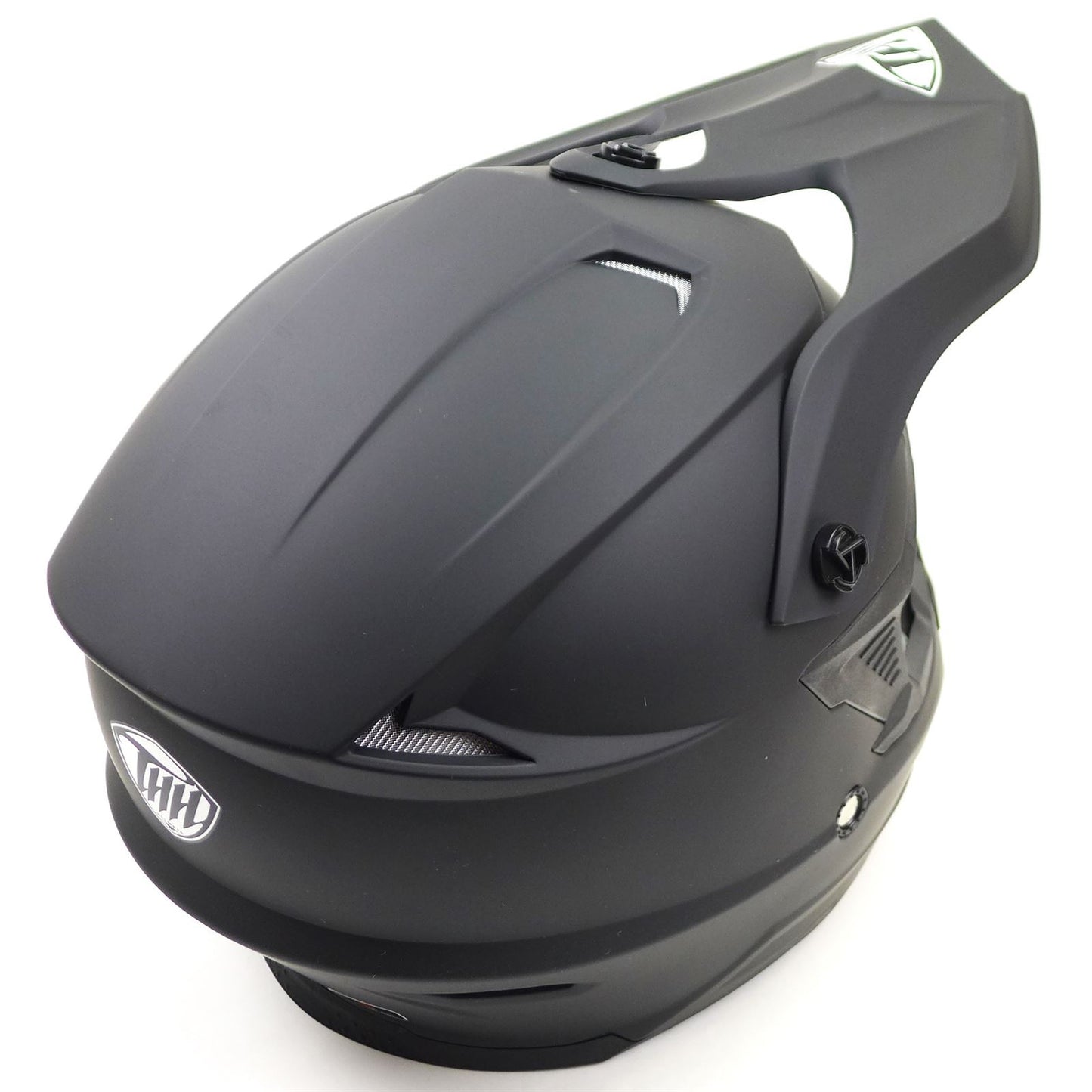 THH Helmets T730X Solid Helmet - Flat Black - Small OPEN BOX [MPN: 647967]_1396236