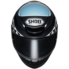 Shoei RF-1400 Shakin' Speed Helmet - TC-2 Black/White/Light Blue_1443811