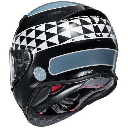 Shoei RF-1400 Shakin' Speed Helmet - TC-2 Black/White/Light Blue_1443790
