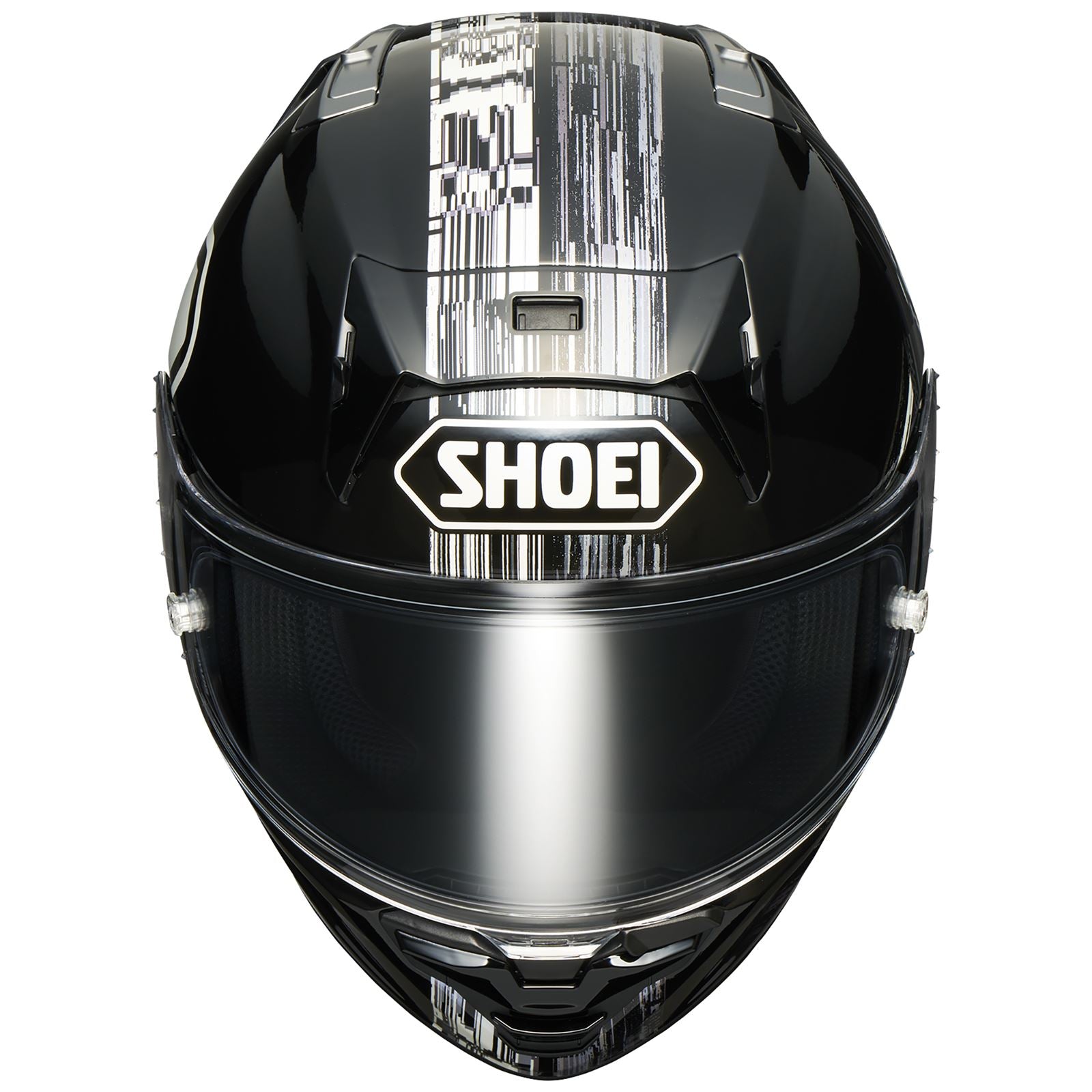 Shoei X-15 Cross Logo Helmet - Black/White - TC-5_1440705