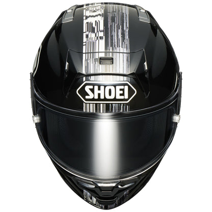 Shoei X-15 Cross Logo Helmet - Black/White - TC-5_1440705