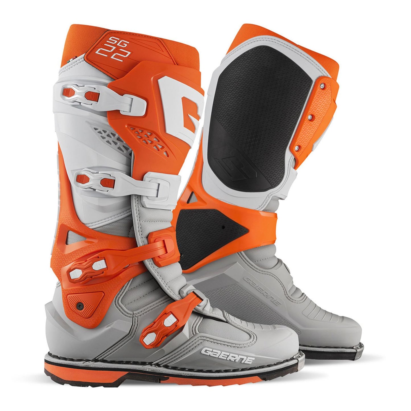 Gaerne SG-22 Boots - Orange/ White/ Grey_1438287