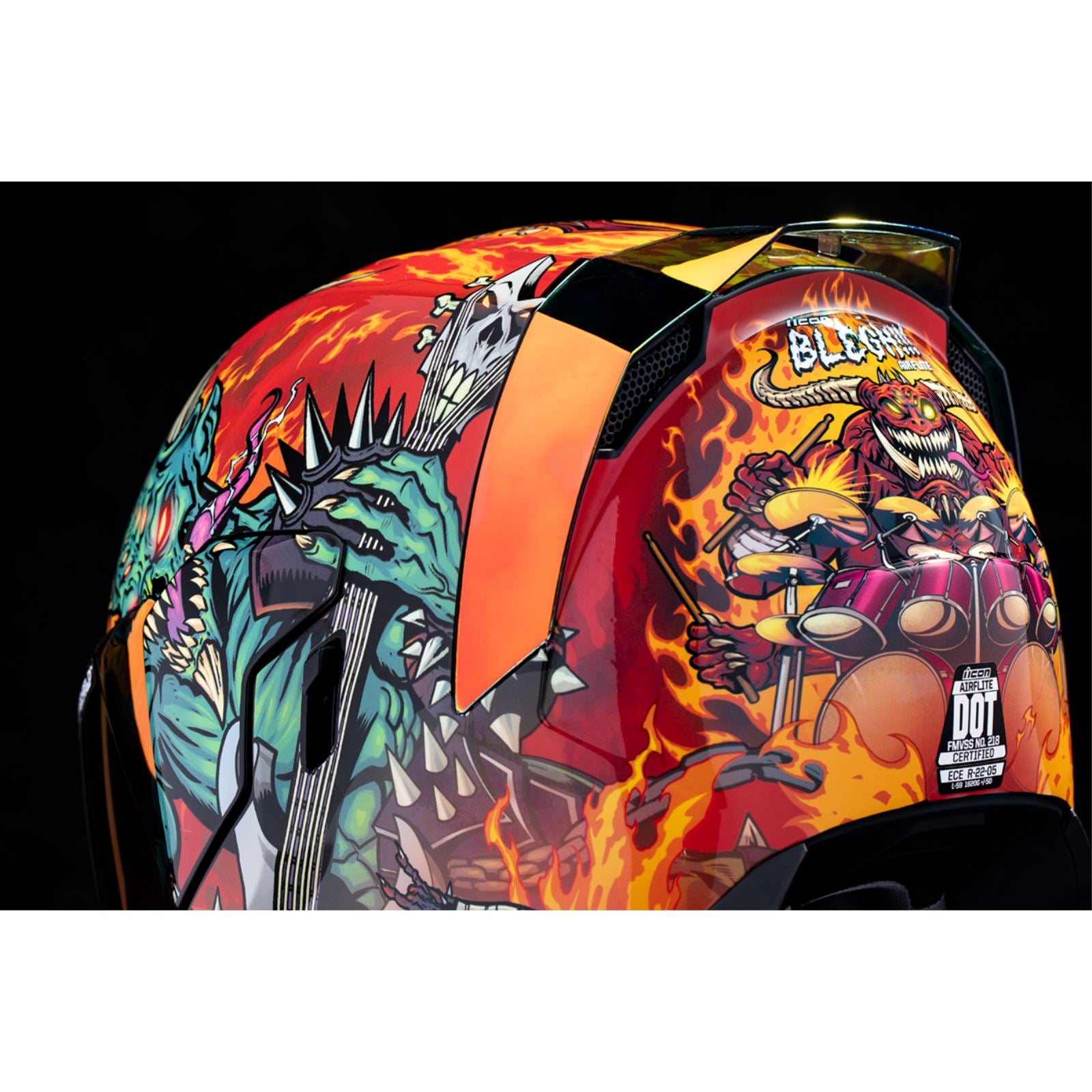 Icon Airflite™ Helmet - Blegh - MIPS® - Red_1393610