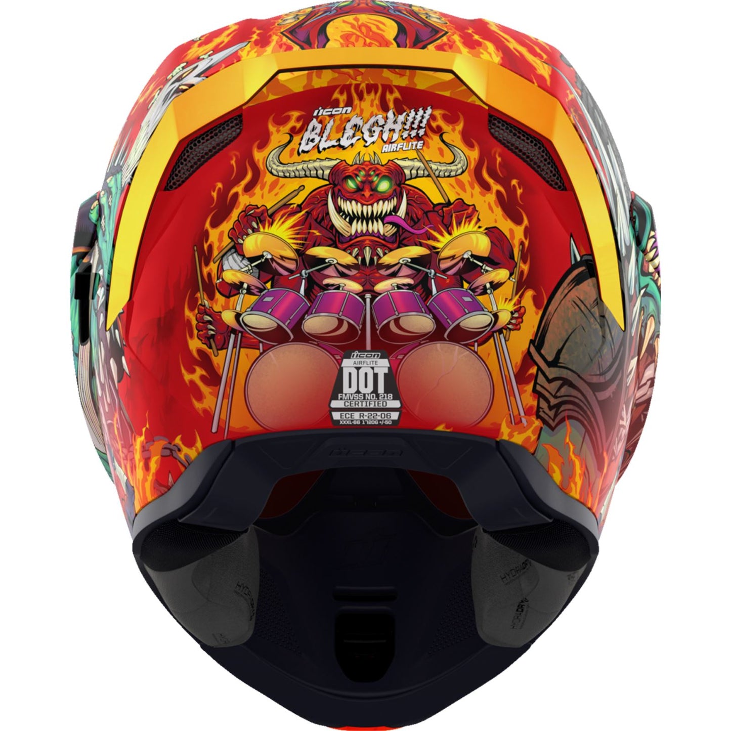 Icon Airflite™ Helmet - Blegh - MIPS® - Red_1393545