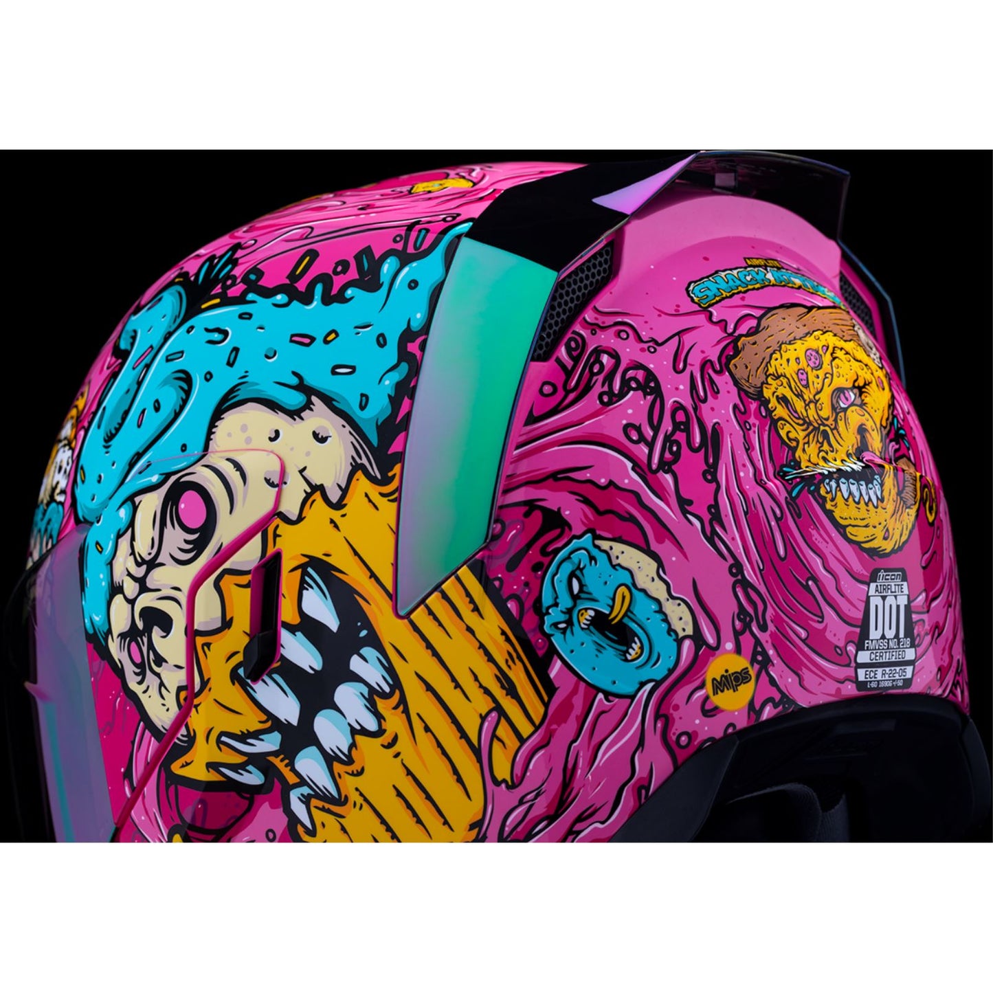 Icon Airflite™ Helmet - Snack Attack - MIPS® - Pink_1393597