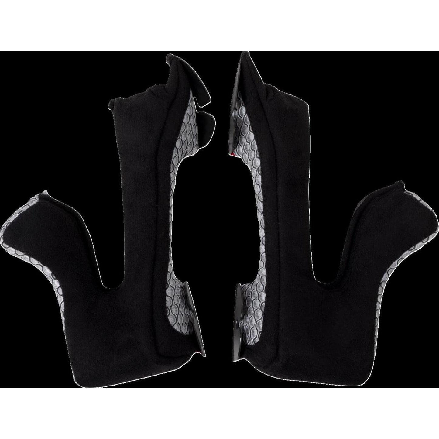 Moose Offroad Youth F.I. Cheek Pads - Vaporwave - Gray_1415509