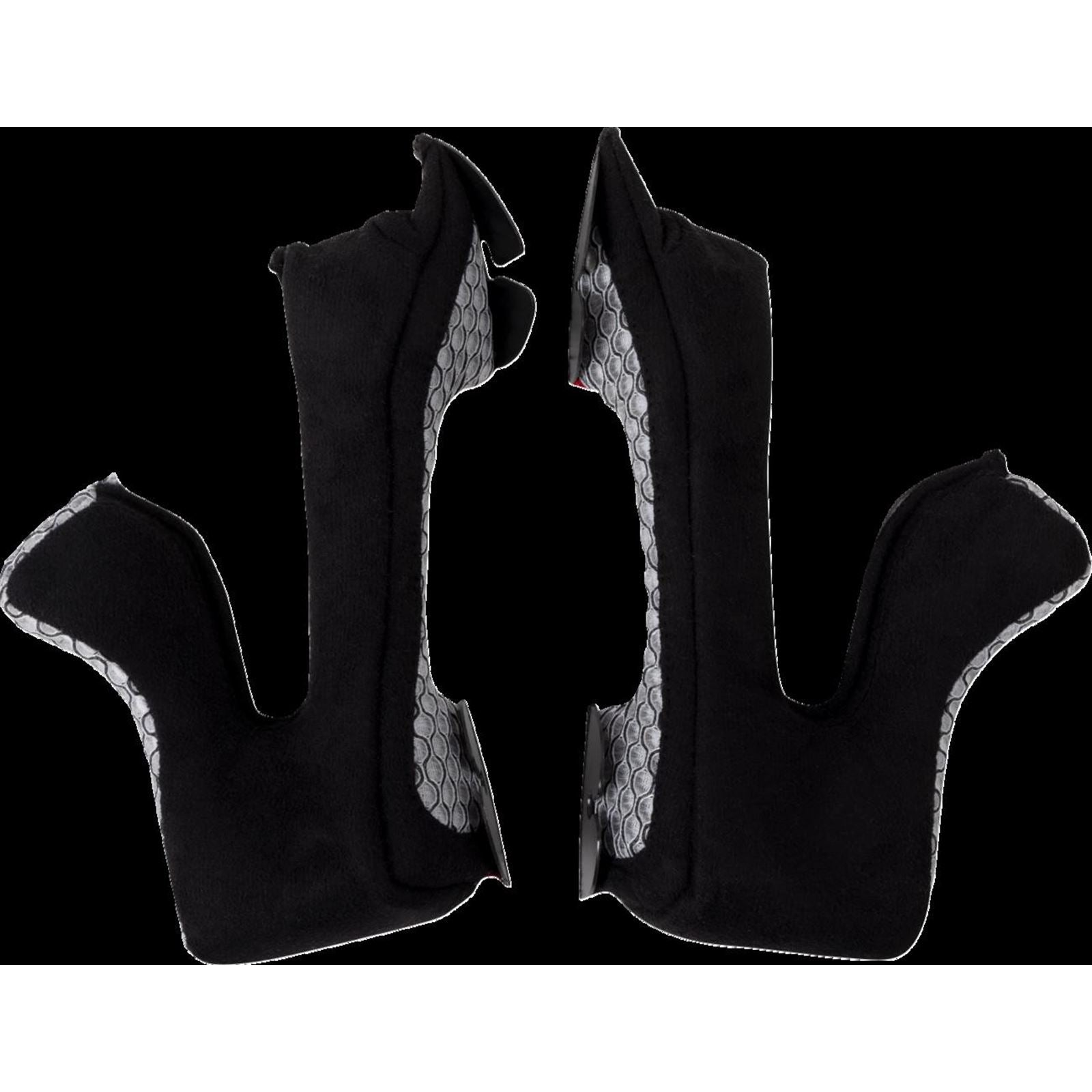 Moose Offroad Youth F.I. Cheek Pads - Vaporwave - Gray_1415509