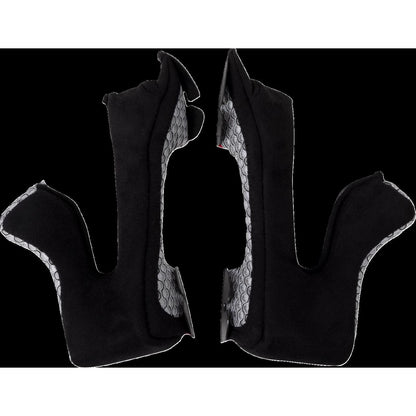 Moose Offroad Youth F.I. Cheek Pads - Vaporwave - Gray_1415509