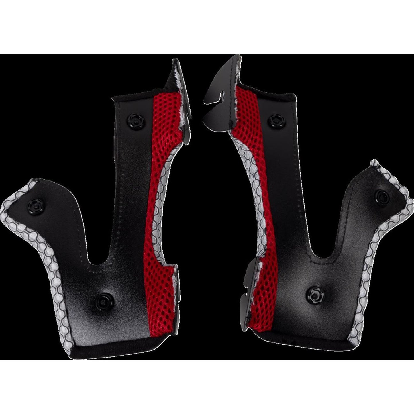 Moose Offroad Youth F.I. Cheek Pads - Vaporwave - Gray_1415510
