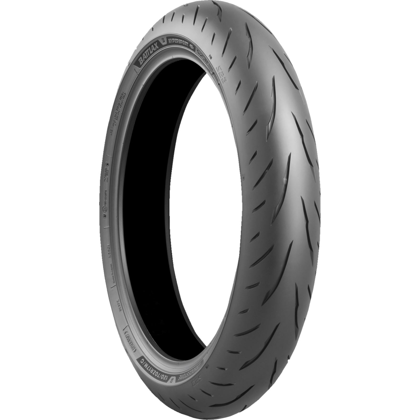 Bridgestone Tire Battlax Hypersport S23 - Front - 120/70ZR17M/C - 58W 15924_1394916