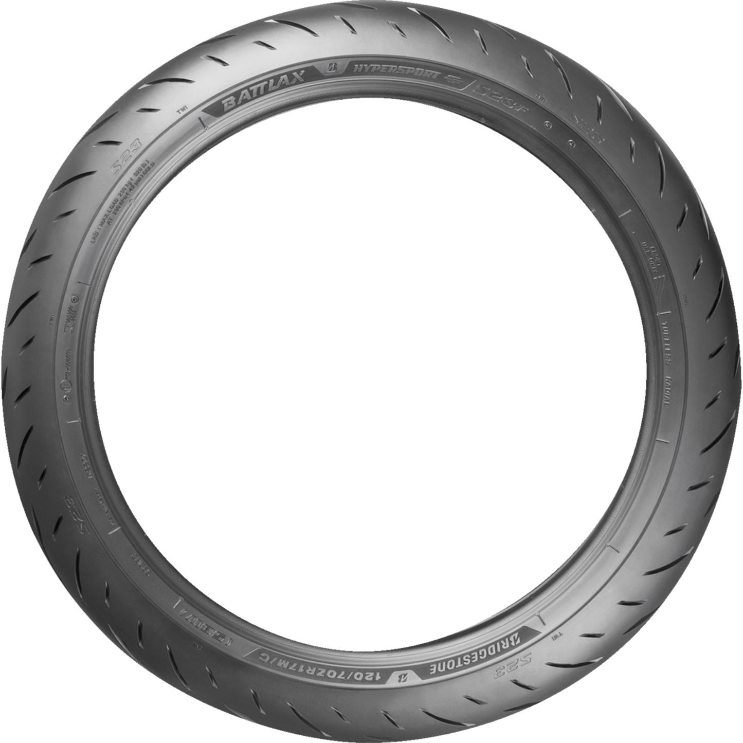 Bridgestone Tire Battlax Hypersport S23 - Front - 120/70ZR17M/C - 58W 15924_1394917