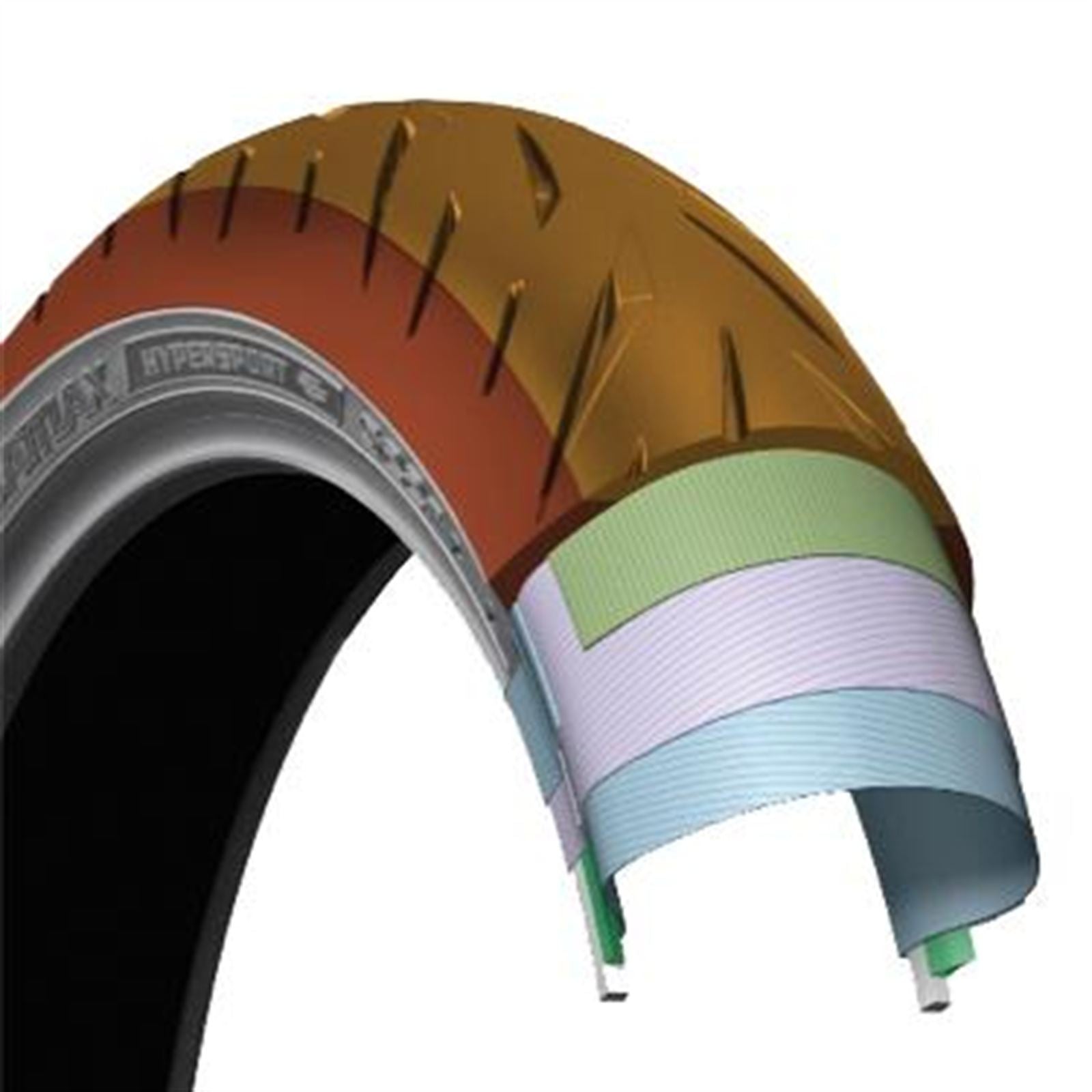 Tire Battlax Hypersport S23 - Rear - 160/60ZR17M/C - 69W_2097078