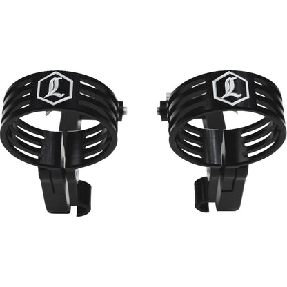 Legend Suspensions REVO ARC External Reservoir Mount - Black for H-D FLHR/FLTR [MPN: 1313-0245]_1394940