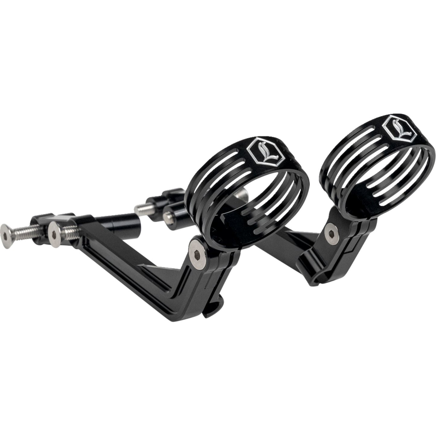 Legend Suspensions REVO ARC External Reservoir Mount - Black for H-D FLHR/FLTR [MPN: 1313-0245]_1394941