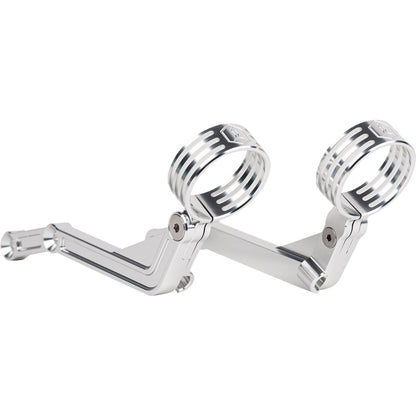 Legend Suspensions REVO ARC External Reservoir Mount - Clear for Harley-Davidson FLHR/FLHX [MPN: 1313-0246]_1394942