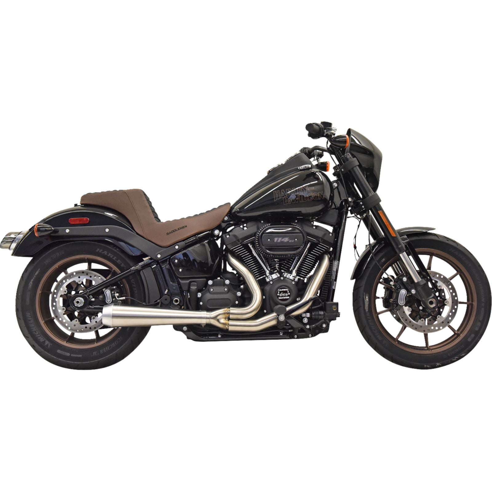 Bassani Manufacturing 2-into-1 Road Rage III Exhaust System - 49-State - Stainless [MPN: 1S72SSE]_1395004
