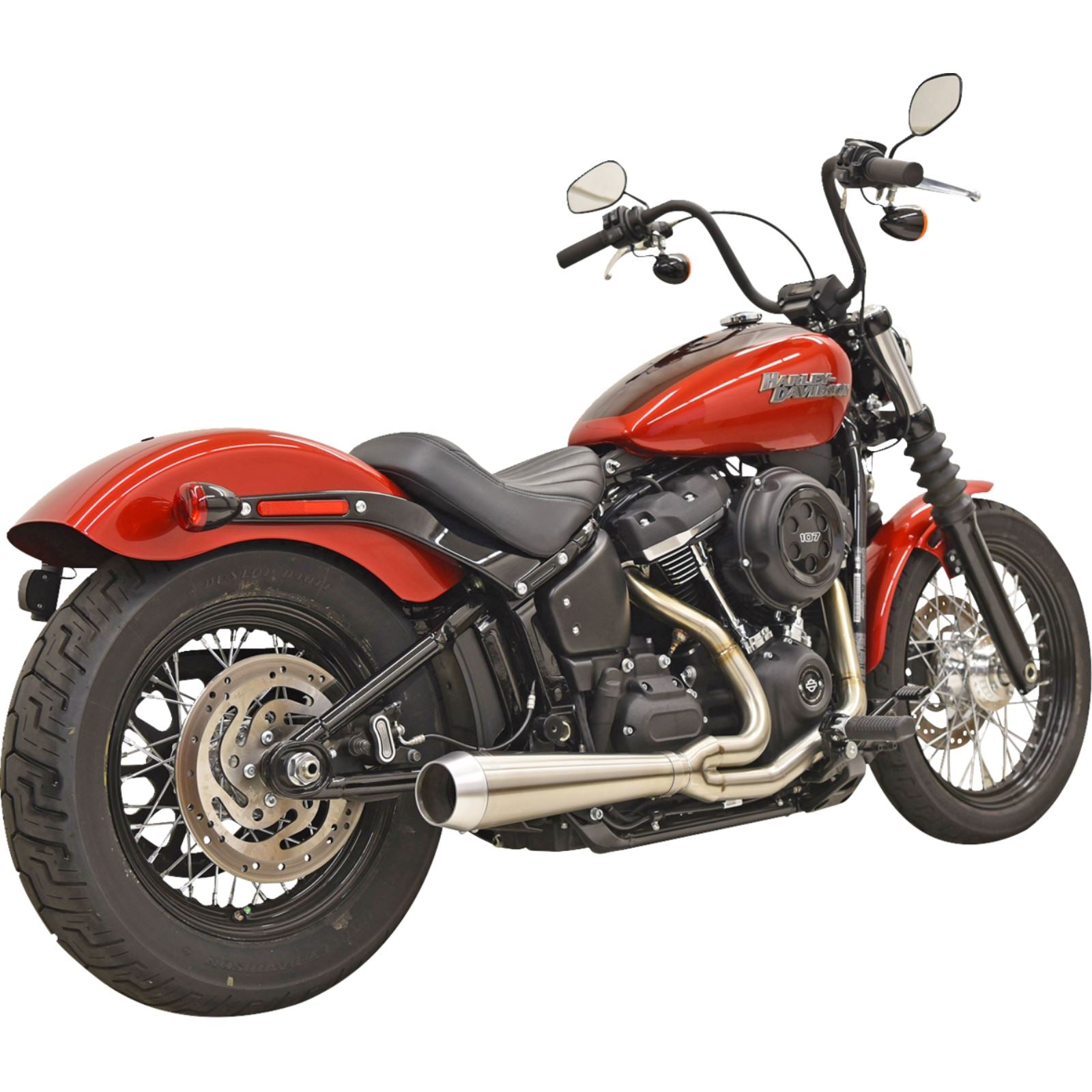Bassani Manufacturing 2-into-1 Road Rage III Exhaust System - 49-State - Stainless [MPN: 1S72SSE]_1395005