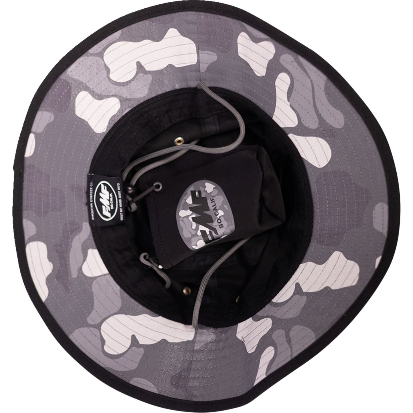 FMF Racing Froggy Bucket Hat - Black SP24193900BLK_1395079