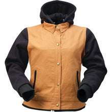 Z1R Women's Jayrod Leather Jacket - Black/Tan_1395113