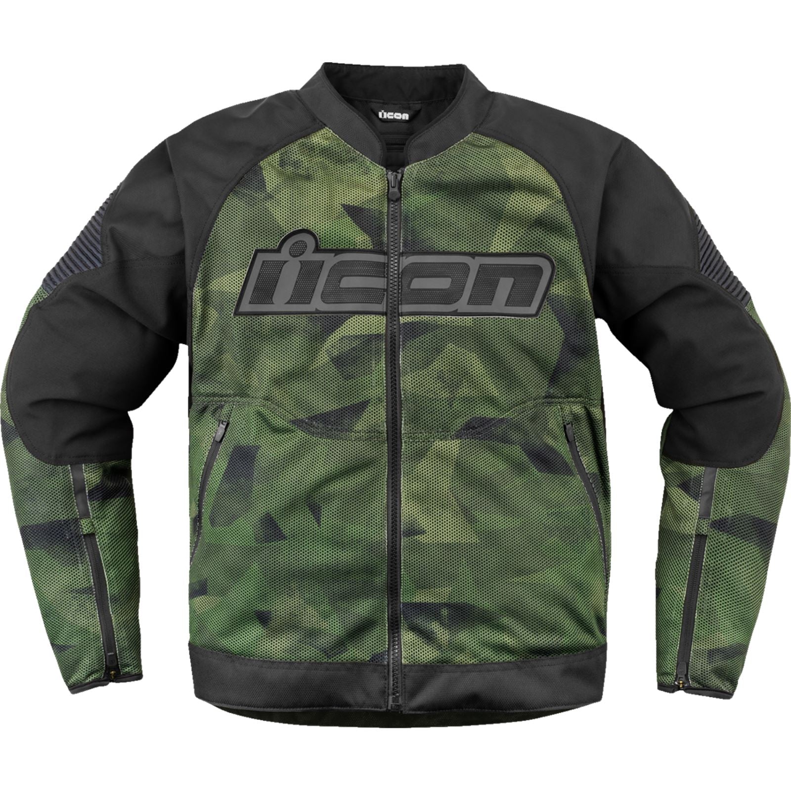 Icon Overlord3 Mesh™ Camo CE Jacket - Green_1395202