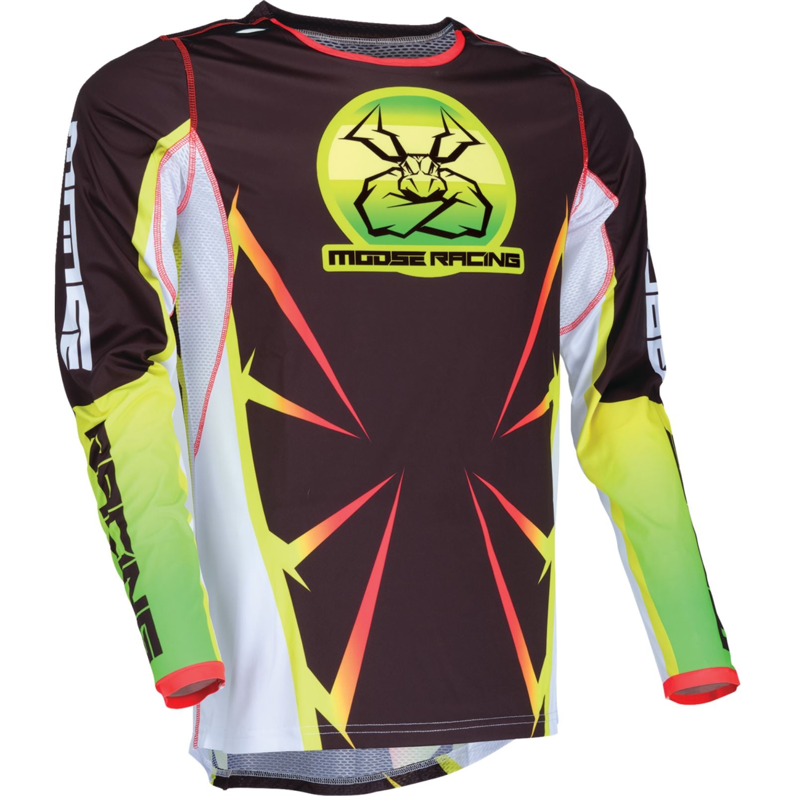 Moose Offroad Agroid Jersey - Black/Yellow/White - Small 2910-7917_1409631