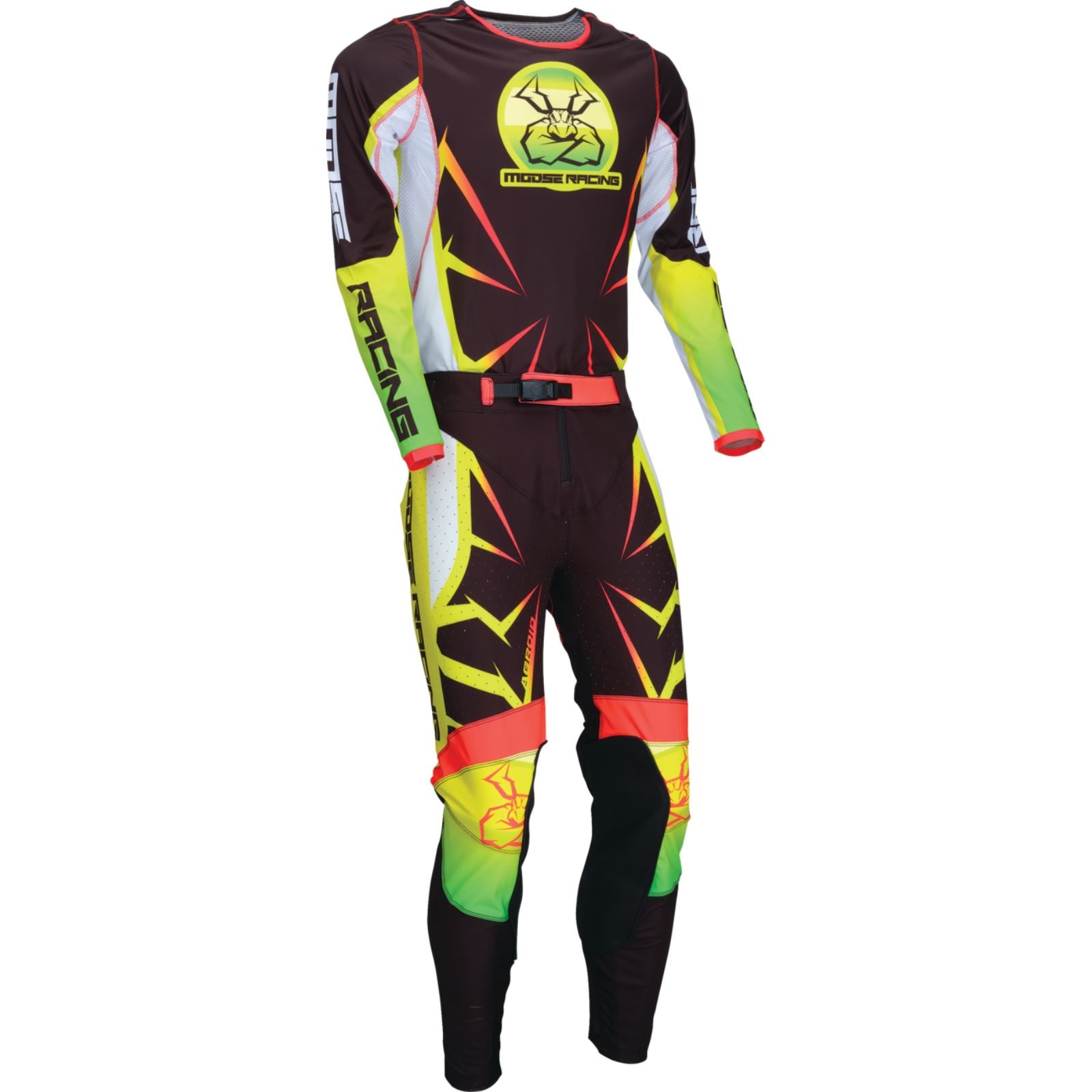 Moose Offroad Agroid Jersey - Black/Yellow/White - Small 2910-7917_1409618