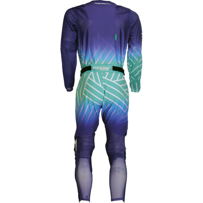 Moose Offroad Sahara Jersey - Purple/Turquoise_1395502