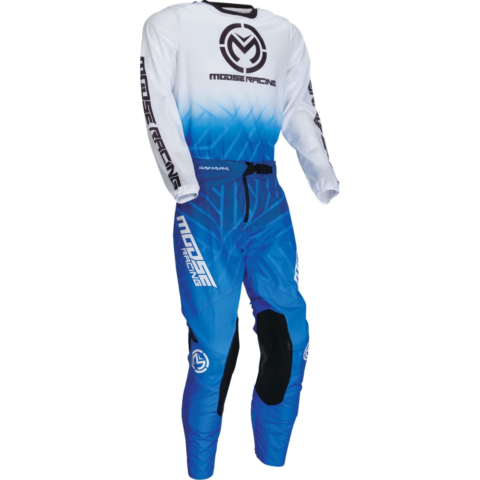 Moose Offroad Sahara Jersey - Blue/White_1395567