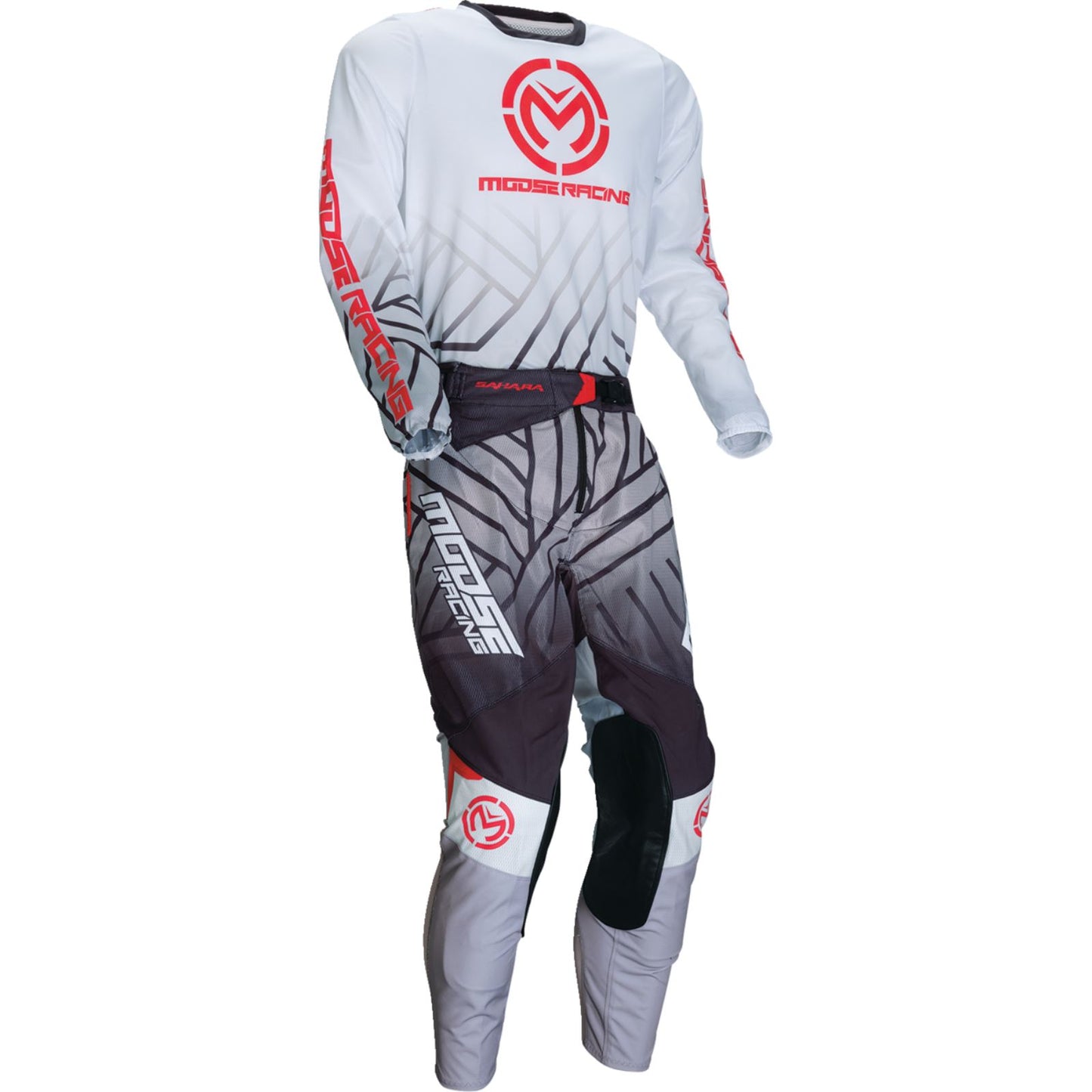 Moose Offroad Sahara Jersey - Black/White_1395629