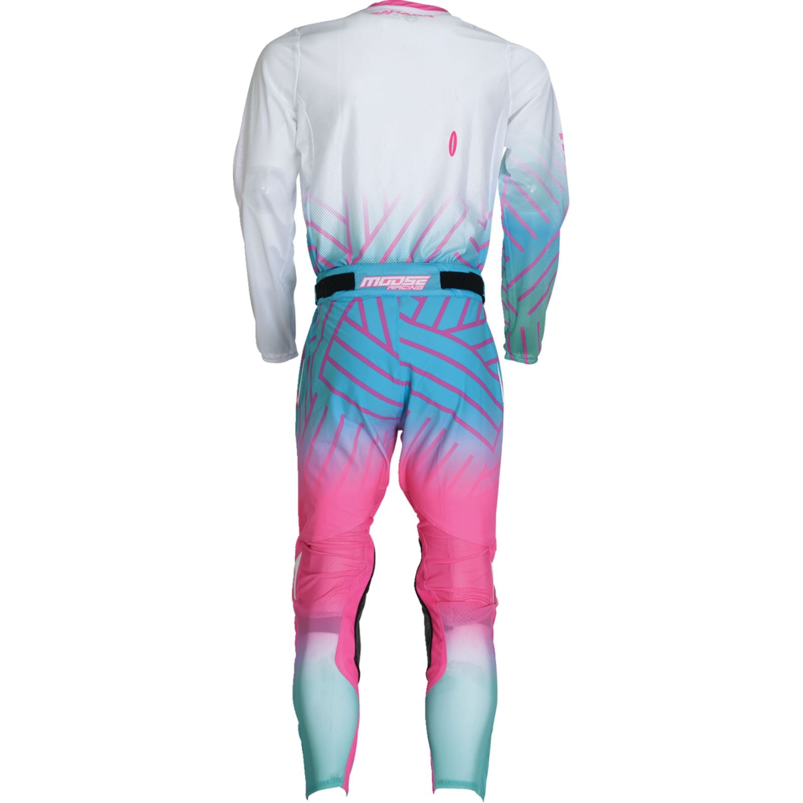 Moose Offroad Sahara Jersey - Pink/Blue/White_1395586