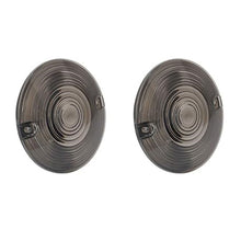 Kuryakyn Front LED Turn Signal Conversion - 3-1/4" Flat - Smoke Lens 4829_1396587