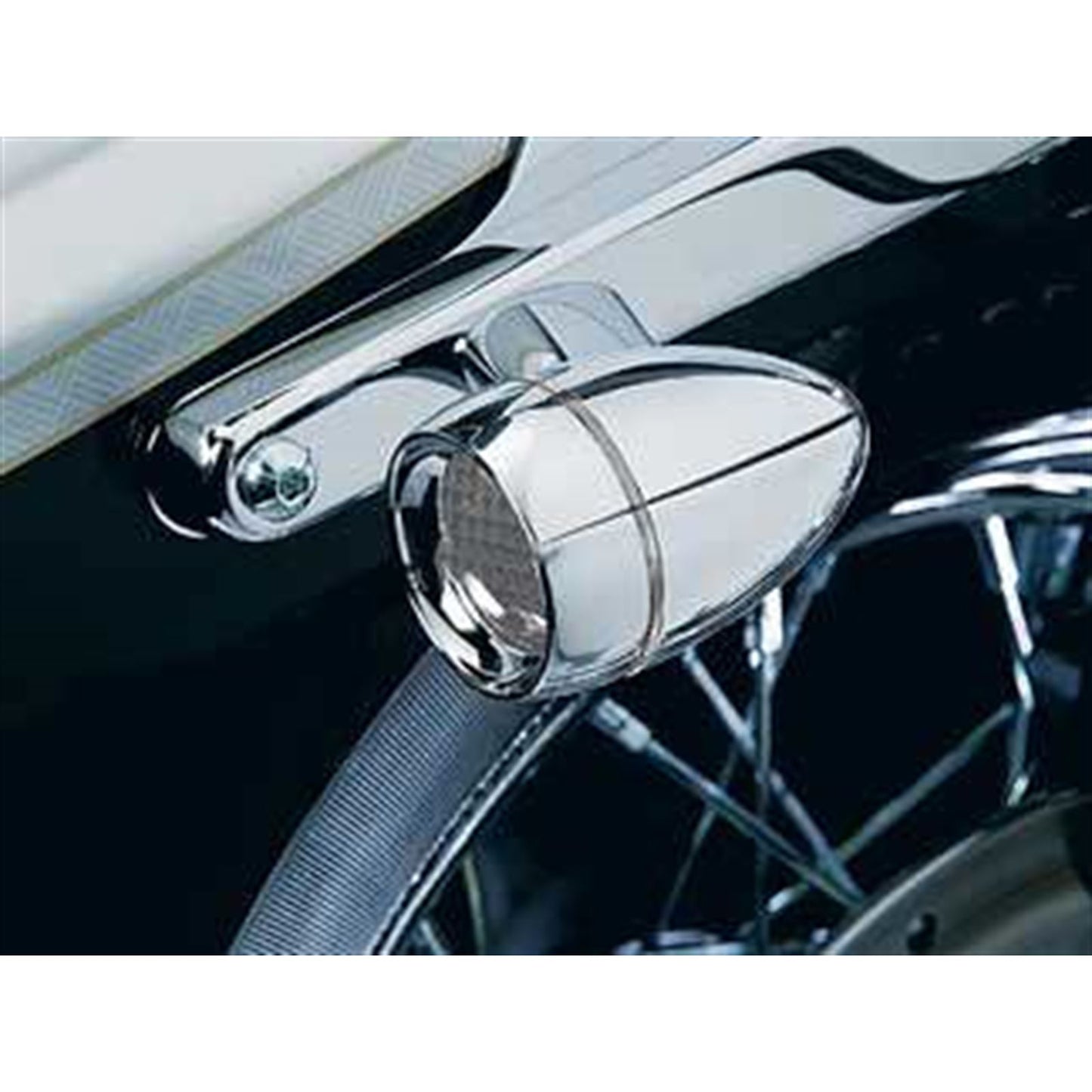 Kuryakyn Panacea™ Turn Signal Inserts - New Bullet Style - Smoke Lens 4949_1396393
