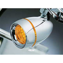 Kuryakyn Front LED Turn Signal Conversion - New Bullet Style - Amber Lens 4836_1396420