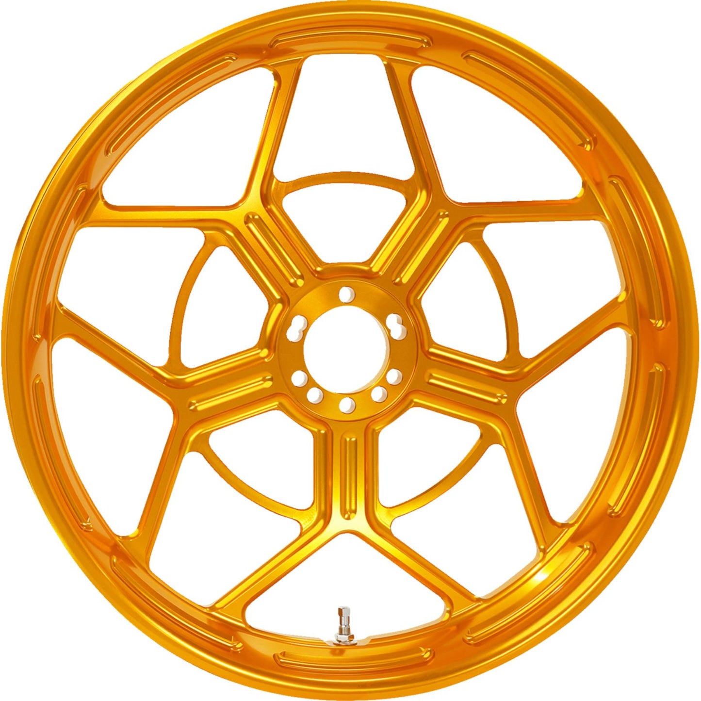 Arlen Ness Wheel - Speed 5 - Forged - Gold - 21x3.5 71-585_1397107