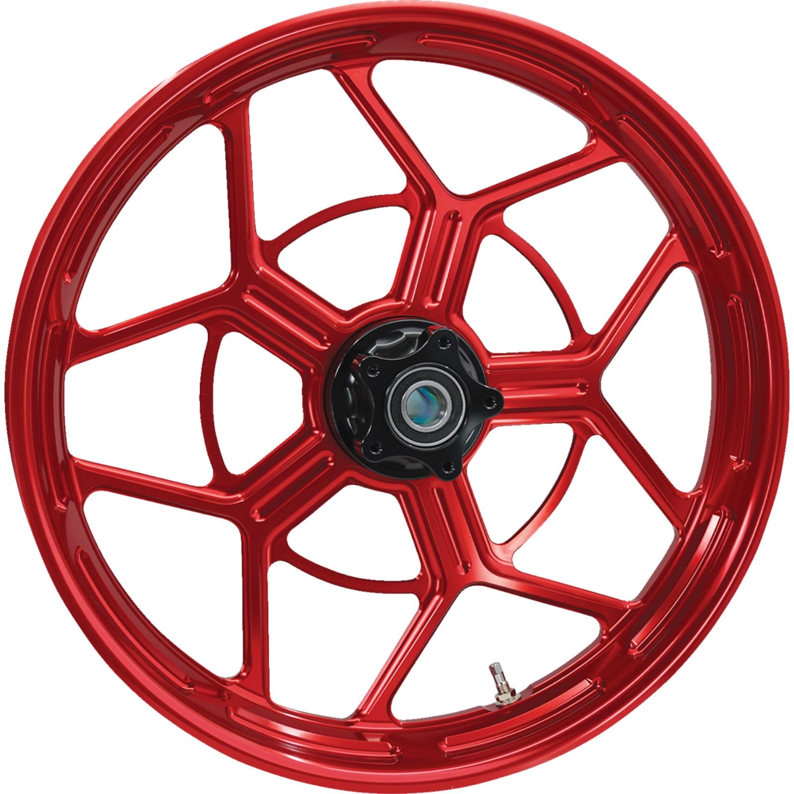 Arlen Ness Wheel - Speed 5 - Forged - Red - 19x3.25 71-587_1397110