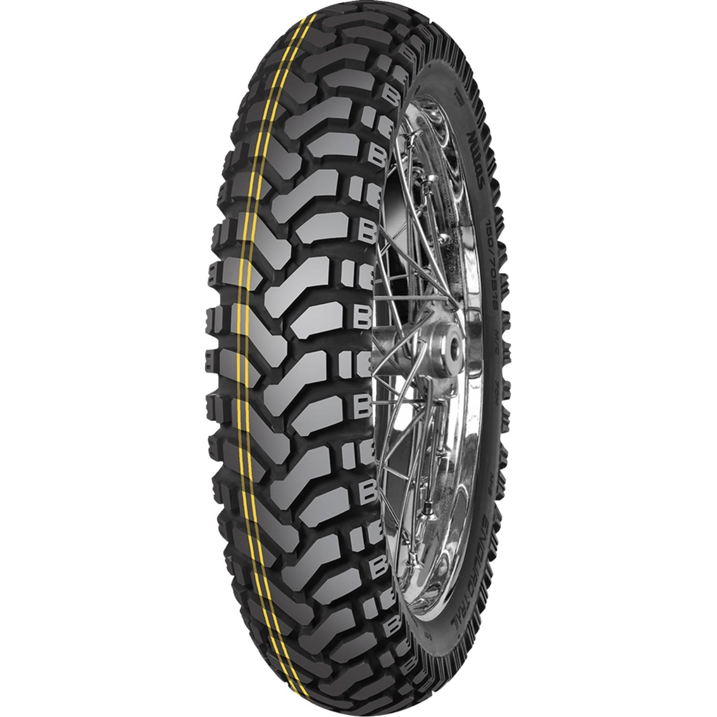 Mitas Tire - Enduro Trail Dakar - Rear - 140/80B18 - 70H 70001007_1397179