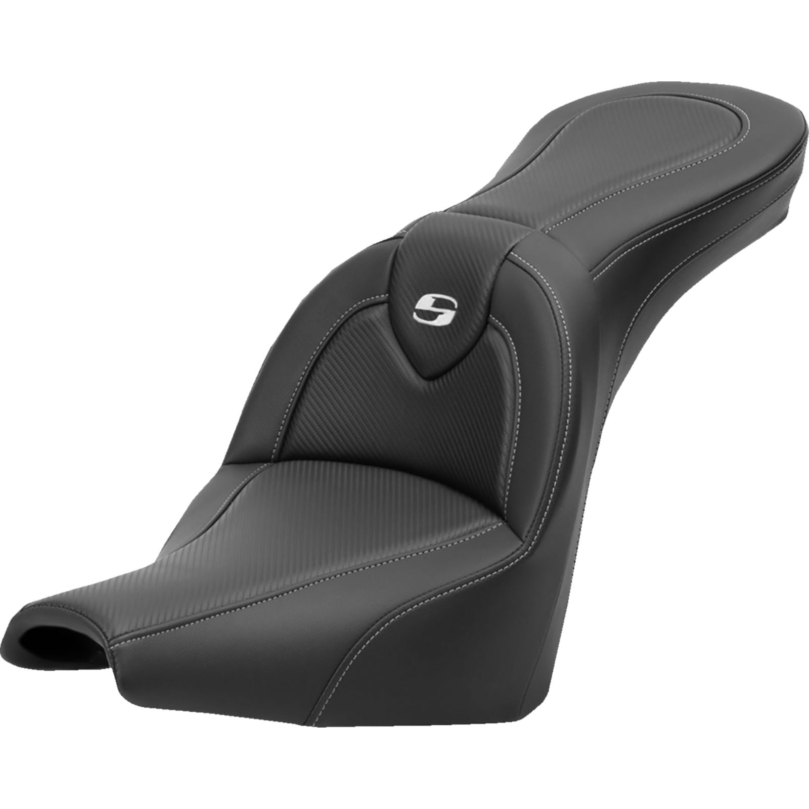 Saddlemen Roadsofa™ Carbon Fiber Seat - Carbon Fiber - without Backrest 818-30-185_1397235