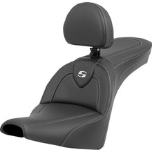 Saddlemen Roadsofa™ Carbon Fiber Seat - with Backrest - FXBB/FXST '18-'23 818-30-185BR_1397236