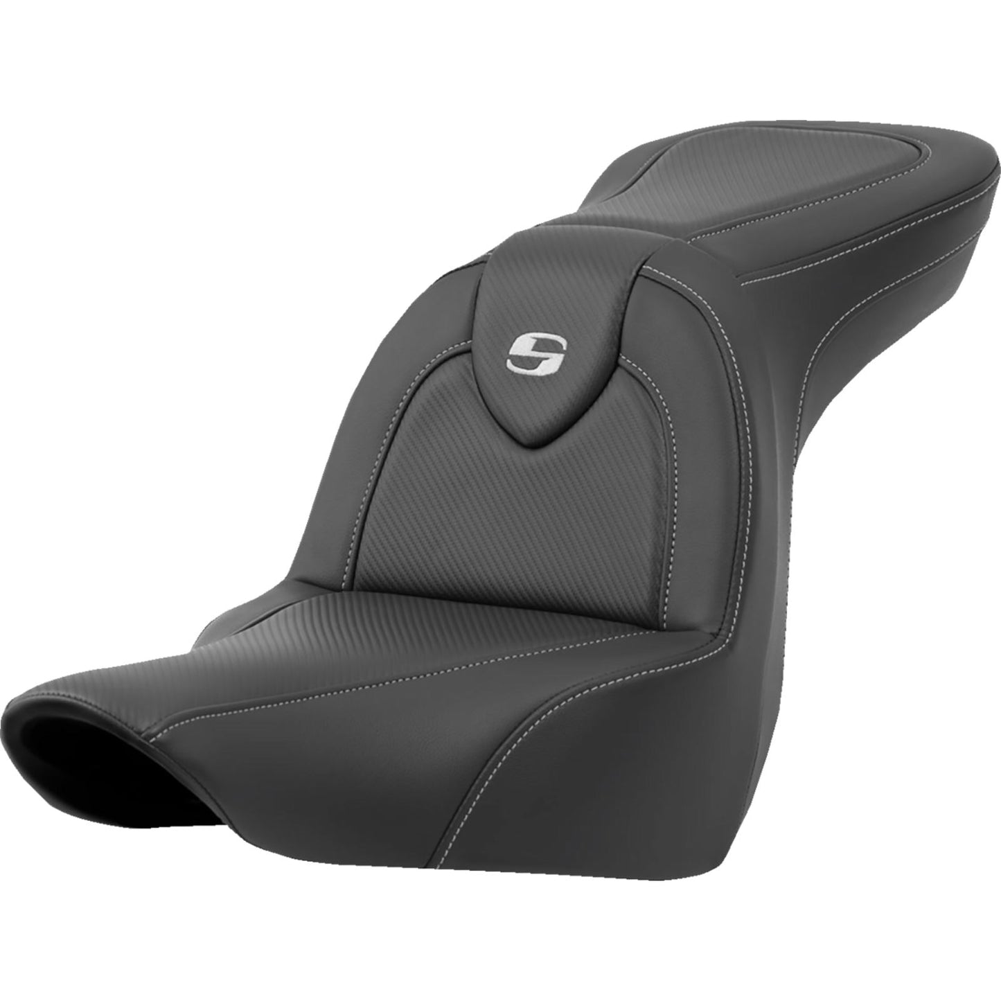 Saddlemen Roadsofa™ Carbon Fiber Seat - without Backrest - FXLR/FLSB '18-'23 818-29-185_1397241