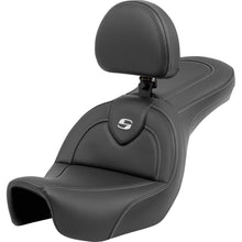 Saddlemen Roadsofa™ Carbon Fiber Seat - with Backrest - FXD '06-'17 806-04-185BR_1397274