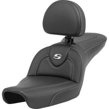 Saddlemen Roadsofa™ Carbon Fiber Seat - Carbon Fiber - with Backrest 896-04-185BR_1397304