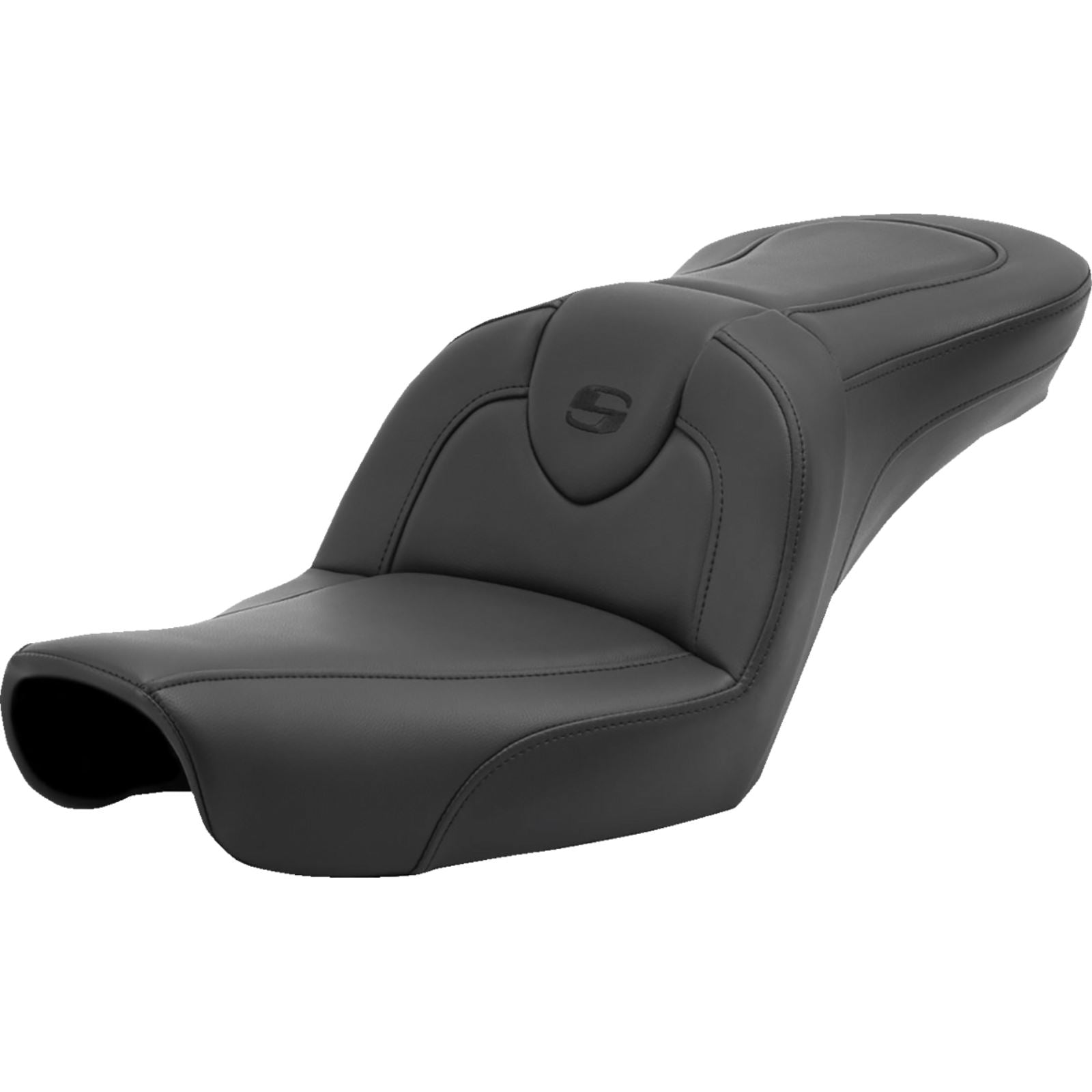 Saddlemen Roadsofa™ Seat - without Backrest - Black/Black Stitching FXD '96-'03 896-04-187_1397305