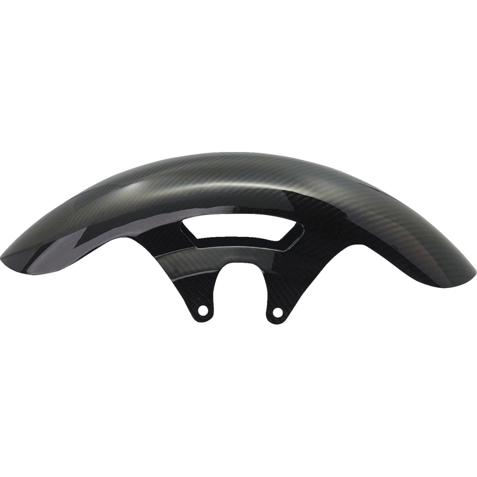 Arlen Ness Front Fender - Cafe - 19" - Black 210-010_1397321