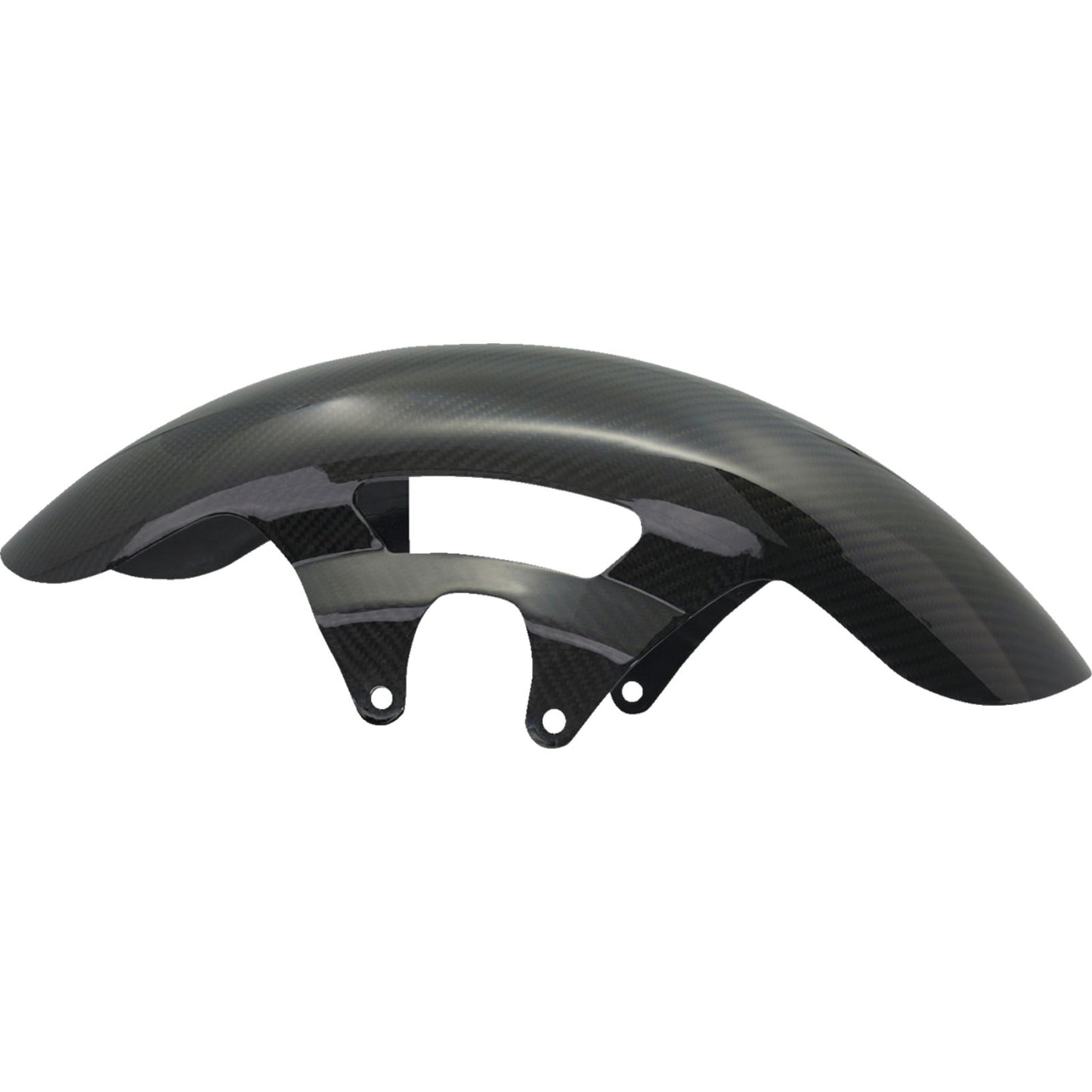 Arlen Ness Front Fender - Cafe - 19" - Black 210-010_1397322