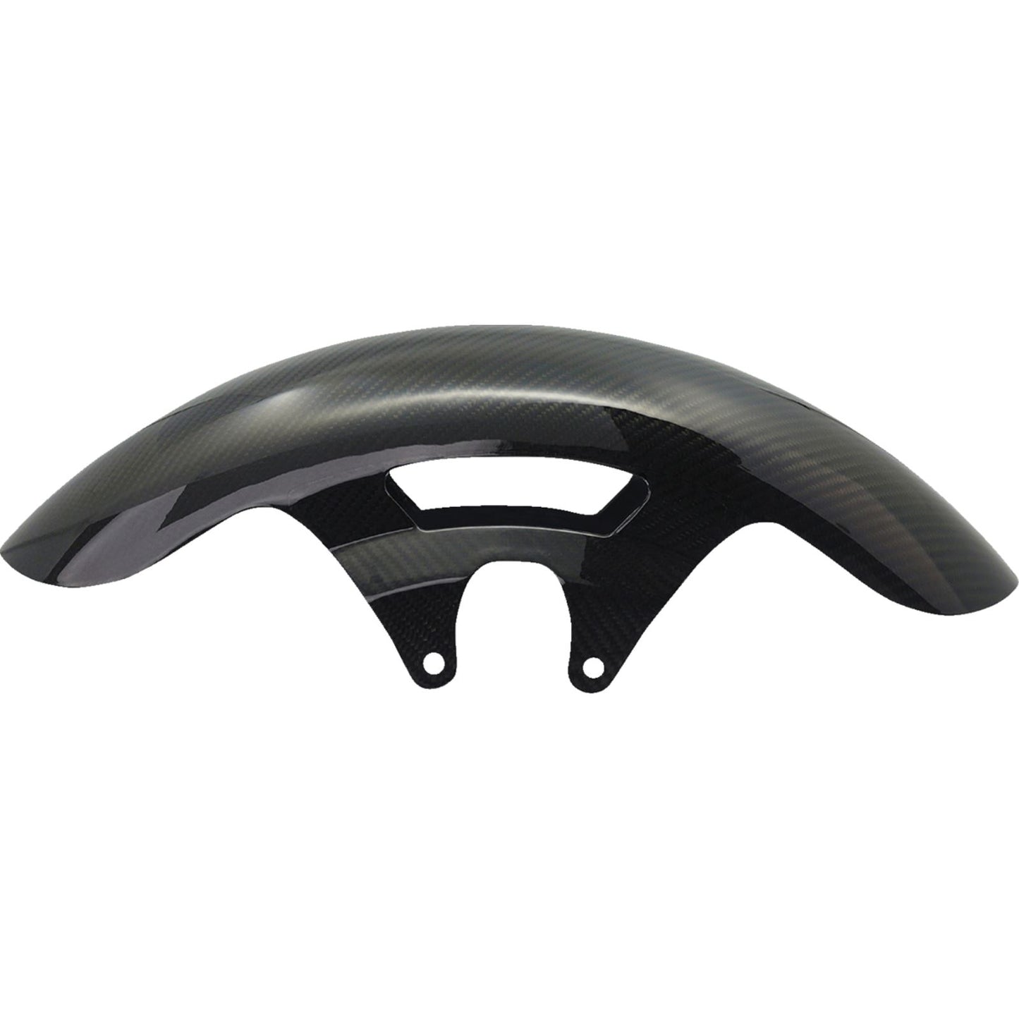 Arlen Ness Front Fender - Cafe - 19" - Black 210-011_1397299