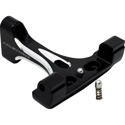 Arlen Ness Forged Passenger Floorboard Mounts - Black 410-033_1397280