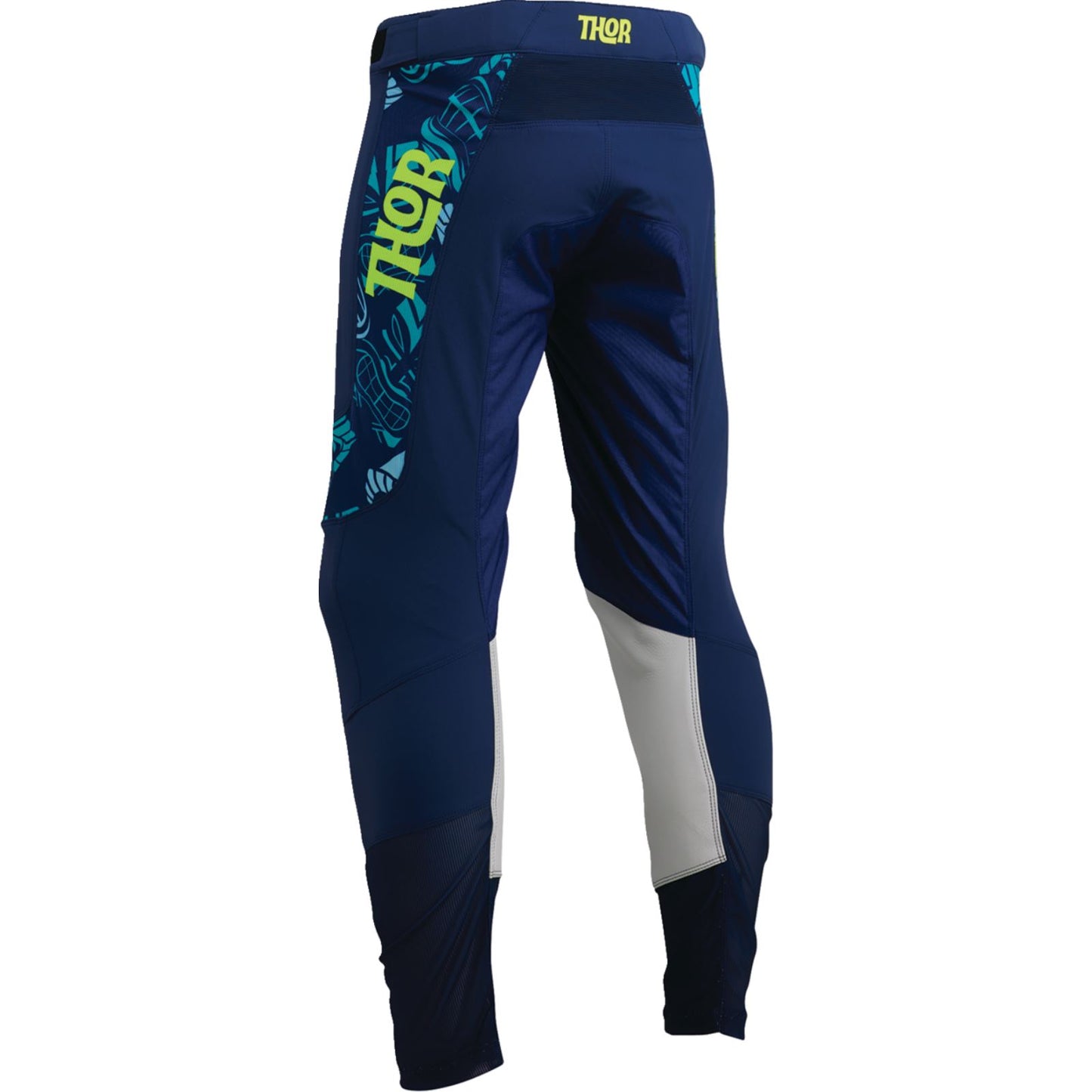 Thor Prime Aloha Pants - Navy/Aqua_1397417