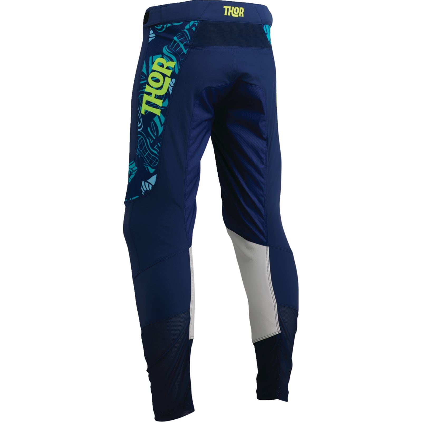 Thor Prime Aloha Pants - Navy/Aqua_1397417