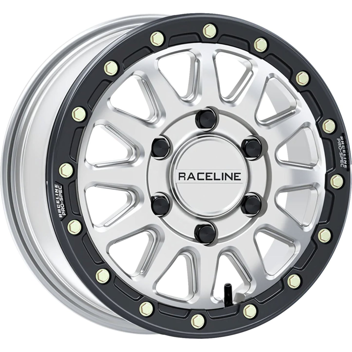 Raceline Wheel - Alpha - Front/Rear - Silver/Metal Ring - 15x6.5 - 6/139.7 A14SB-56560+74_1432939